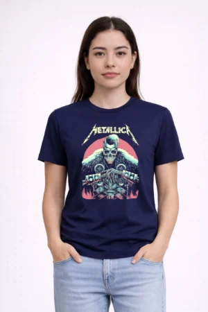 Vintage Tee Metal – Black