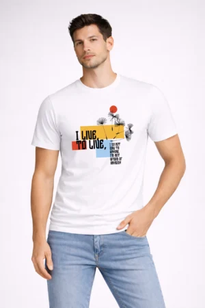 I Live – White