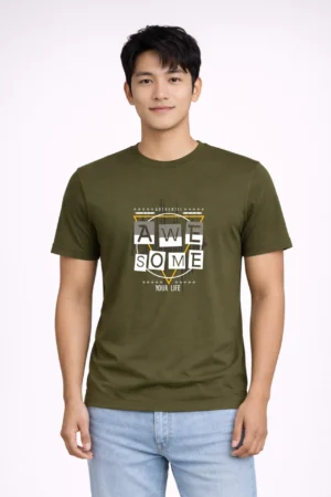 Awesome – Olive Green