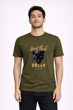 Hunt that dream – Olive Green