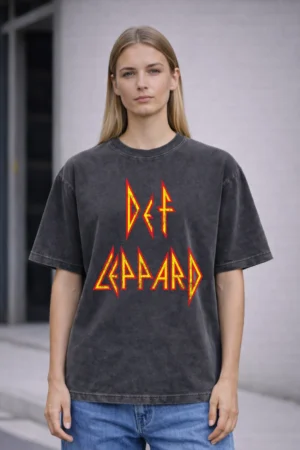 Def Leppard – Black Lava Wash