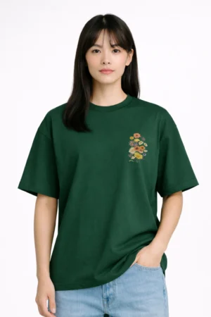 FLOWER – Bottle Green