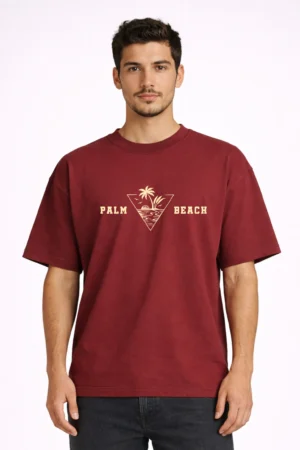 Palm Beach – Burgundy
