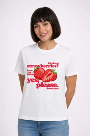 Strawberries – White