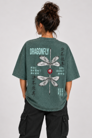 Dragonfly – Pine Green Lava Wash